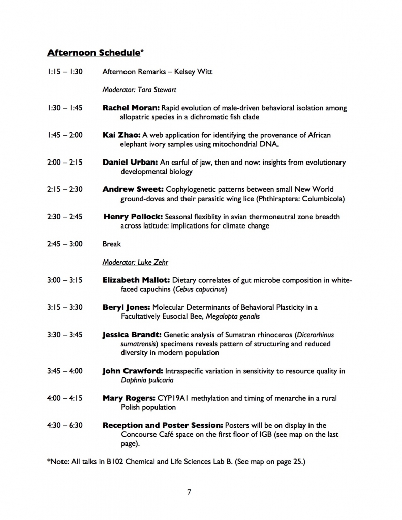 symposium schedule 2