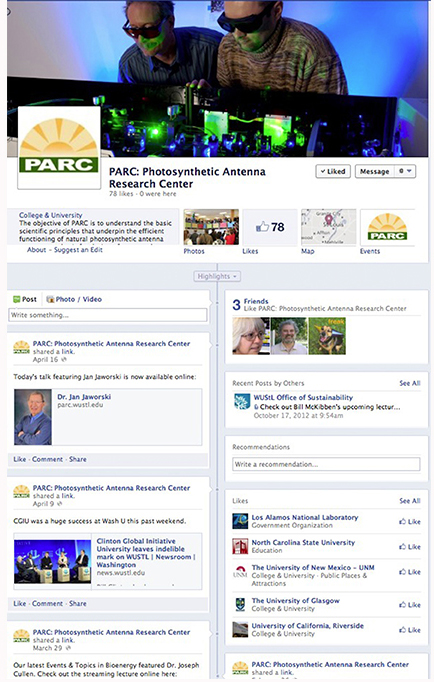 PARC FB page