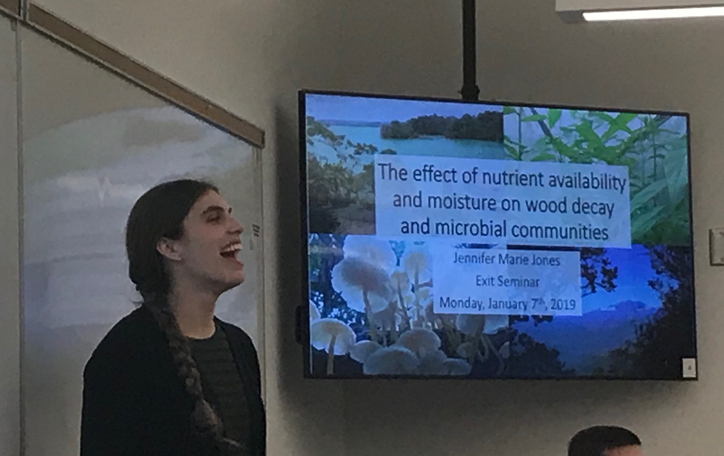 Jennifer publishes a new paper on wood decomposition!