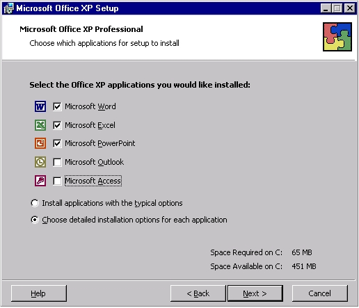 microsoft office software for windows xp